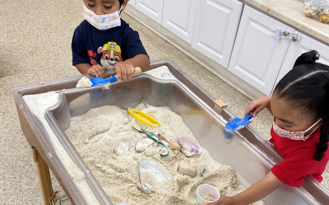 Sensory Play with Sand!