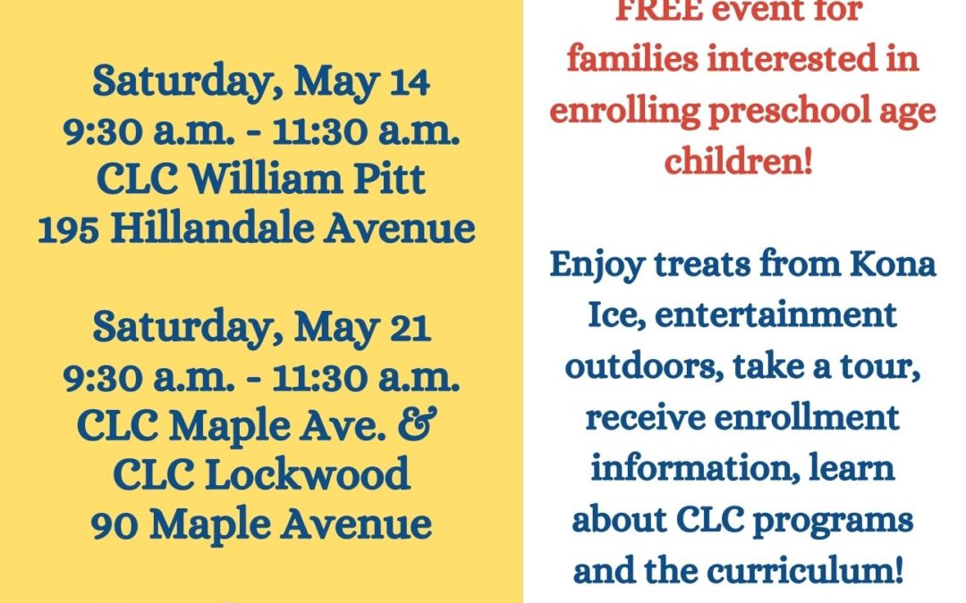 Tour & Have Fun at a CLC Open House!