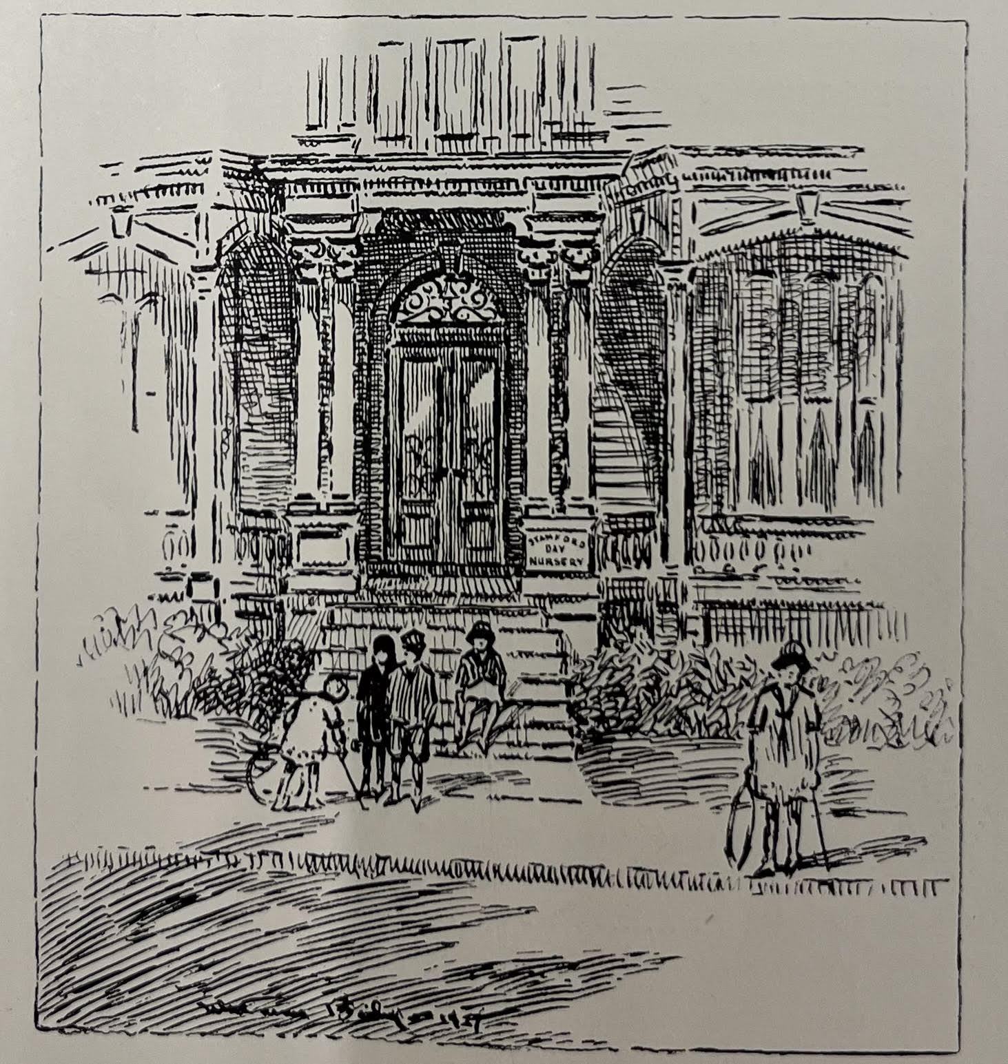 Stamford Day Nursery Illustration 1931-1932
